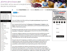 Tablet Screenshot of pierres-precieuses.net